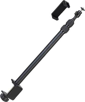 TECHGEAR Desktop Camera Stand for Desk Adjustable Desk Mount Stand C Stand Tabletop Tripod