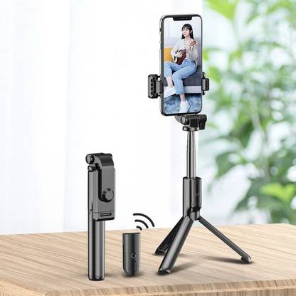 SOJUBA Bluetooth Selfie Stick Tripod Mini Extendable Aluminum Phone Tripod Selfie Stick Tripod, Monopod, Monopod Kit, Tripod Kit