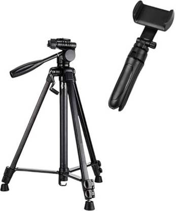 Rhobos Combo C1280 Foldable Heavy Duty Tripod Kit & Mini Tripod Tripod