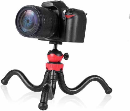 RECTITUDE Premium-quality Mini Octopus Flexible Tripod For Phones And DSLR - Rotating Tripod