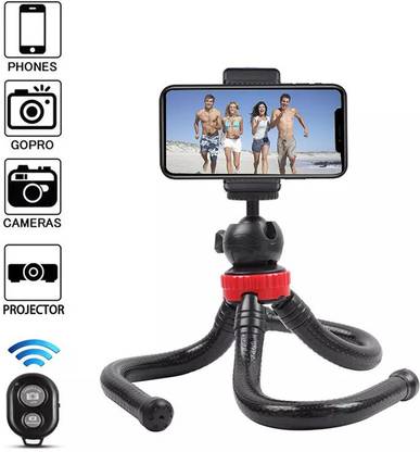 Snekar Camera Tripod, Famall Flexible Tripod Stand for Phone with Cold Shoe Phone.. Tripod
