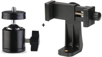 Blue Birds Tripod Ball Head with 360 Degree Mobile Holder Mount Bracket Tripod, Tripod Ball Head, Tripod Bracket, Tripod Clamp, Monopod