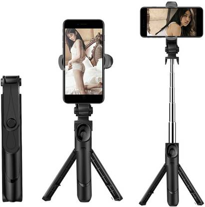 HIFY New Upgrade Extended Long Wireless Control Portable Selfie Stick Tripod, Monopod