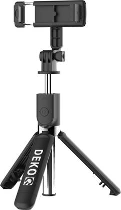 DEKOQ Monopod Stand & Mobile Stand Compatible with All Mobile Phones Tripod