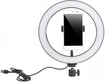 BUFONA Big Selfie LED Ring Light with Cool Warm Mix Light for Video Live Stream Makeup Tripod, Monopod, Monopod Kit, Tripod Ball Head, Tripod Bracket, Tripod Clamp, Tripod Kit
