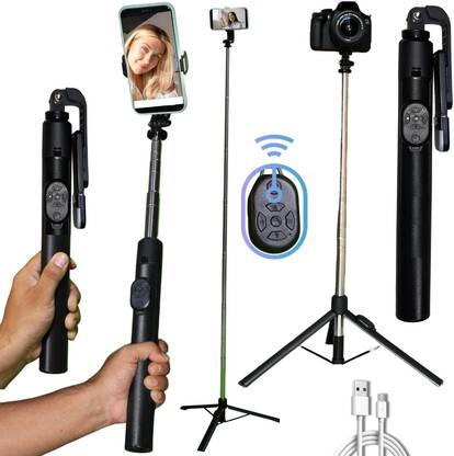 Ruskin Y17 Selfie Stick Tripod Stand for Photography Extendable Selfie Stick 170cm Long Tripod, Monopod Kit, Tripod Kit, Monopod