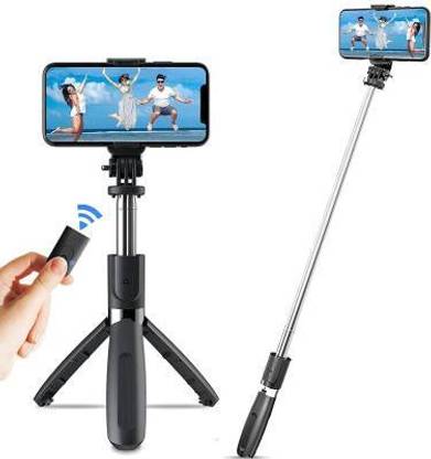 ZOOMLION Portable Selfie Stick Tripod with Bluetooth Remote (Multipurpose) Tripod