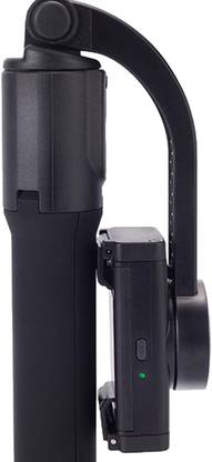 Lyla Extendable Handheld Gimbal Stabilizer Pan-tilt Tripod with Remote Black Tripod