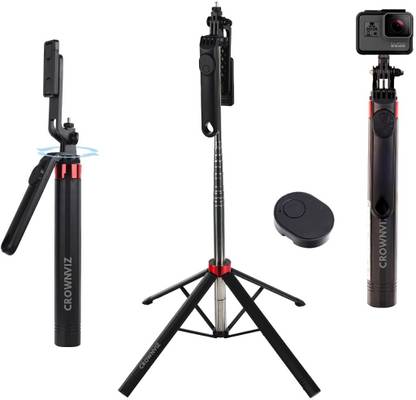 Ruskin Q180 Selfie Stick 4 LEG Tripod Stand for Photography Extendable Stick 170cm Tripod, Monopod Kit, Tripod Kit