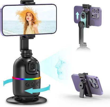 RETRACK P03 AI Tracker 360 Auto Face Tracking Smart Rotation Selfie Gimbal Stabilizer Tripod