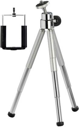 Huntindia Compact Telescopic Phone Holder for Desktop Photography Stand Mini Mobile Stand Tripod, Tripod Kit, Tripod Ball Head, Tripod Clamp, Monopod, Tripod Bracket
