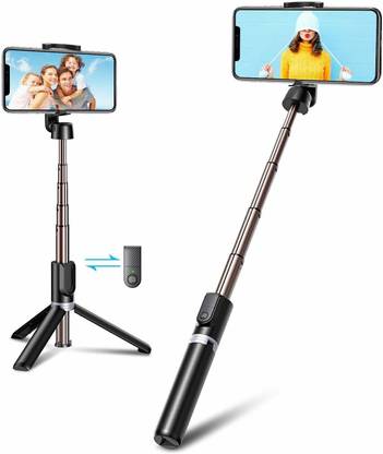 HIFY Bluetooth Extendable Selfie Stick with Tripod Stand Single Gimbal for Camera, Mobile