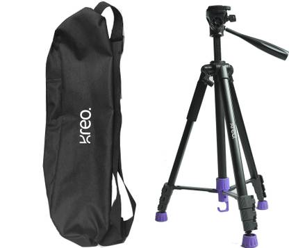 Kreo STAYble Pro Tripod 67 Inch Foldable Video Stand Phone Camera Tripod Tripod, Tripod Kit
