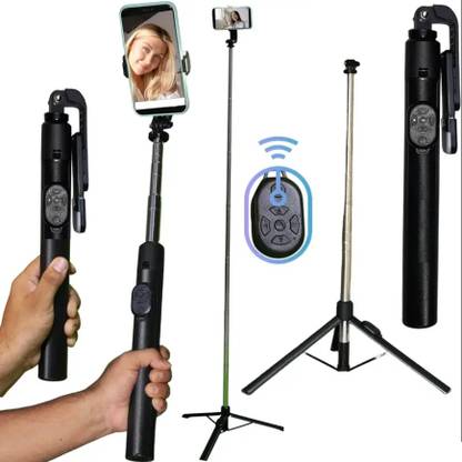 Ruskin Y17 Selfie Stick Tripod Stand for Photography Extendable Selfie Stick 170cm Long Tripod, Monopod Kit, Tripod Kit, Monopod