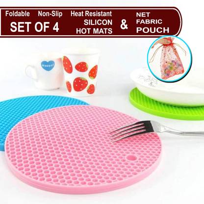 UBAA Round Pack of 4 Table Placemat