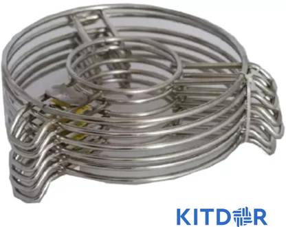 Kitdor Bharti Hot Pot stand Utensil Kitchen Rack Steel | Trivet Steel Trivet