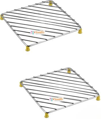 Standify JALI TRIVT 2 PCS CHROME FINISH Trivet
