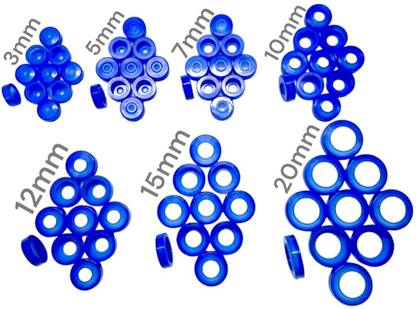 PRAGTI ENTERPRISE RUDRA Laparoscopic 10pc Trocar Washer 3mm/5mm/7mm/10mm/12mm/15mm/20mm Silicone Rubber Trocar