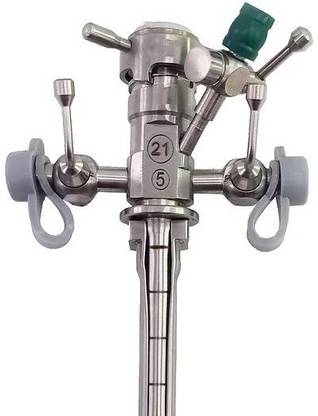 PRAGTI ENTERPRISRE RUDRA Laparoscopic Cystoscopy Urethrotome VIU Sheath 21FR Reusable Surgical Instrument Trocar