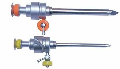 ADDLER Autoclavable Bariatric trocar with cannula Set of 2 quantity 10 mm Trocar
