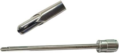 PRAGTI ENTERPRISE RUDRA Laparoscopic Safety Trocar Pyramidal 10mm SS Reusable Surgical Instruments Trocar