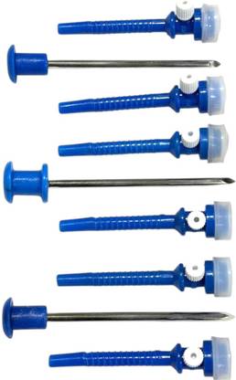 PRAGTI ENTERPRISES RUDRA 3PC - Laparoscopic Disposable Trocar 5mm Surgical Instruments Trocar
