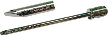 VIRAT ENTERPRISES Laparoscopic Safety Trocar Cannula (Half Cut) 10mm Reusable Trocar