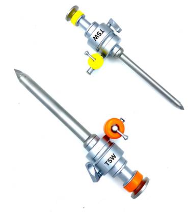tsw Laparoscopic Trocar Cannula 5mm & 10mm Lap Surgery Surgical Instruments Trocar