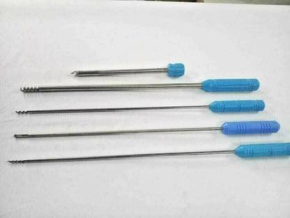 ADDLER Safety Trocar Fixable Pyramidal Myoma Screw Knot Pusher Laparoscopic Instruments Trocar