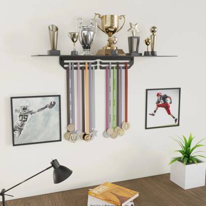 Glory Trophy Display Stand With Medal Hanger Large _ Great for Homes_Sports Clubs Trophy