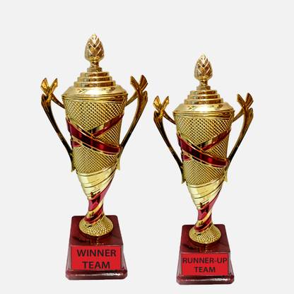 BAREEZÉ PURE Winner trophy Runner up trophy 1st prize trophy 2nd prize trophy cup set of 2 Trophy
