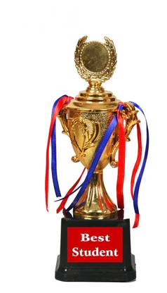 Jayshri handicrafts Trophy for School Student Appreciating Best student Trophy