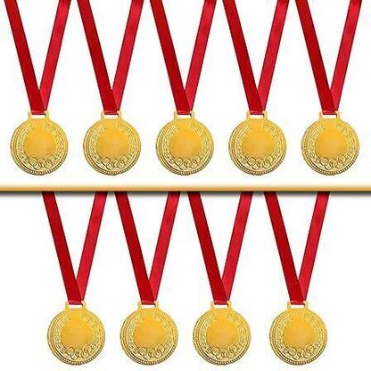 YOU WIN Gold medals for competition sports any events ready to use set of 10 (2 inch) Medal