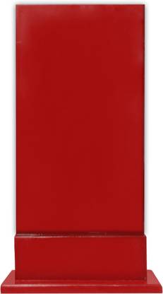Be Win Wooden Red Plain Momento Trophy