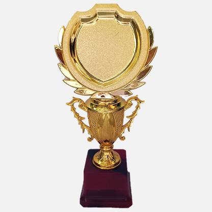 BAREEZÉ PURE Trophy for Sport, Academy, Awards Corporate, Schools, Functions Golden Shield Trophy