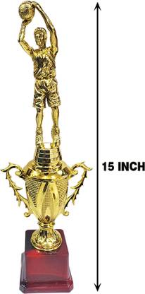 BAREEZÉ PURE 15 inch Trophy for basketball trophy, basketball awards, trophy basketball Trophy