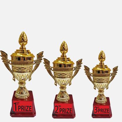 BAREEZÉ PURE Trophy winner cup for events, school. students, 1st/2nd/3rd Prize Trophy