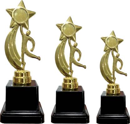 Be Win SCHOOL COMPETETION AWARD STARMAN SET OF 3 STROPHY Trophy