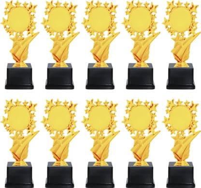 SPELLBALE 10 PC Trophy 06 with Customization Logo for Events, Functions, Award Trophy