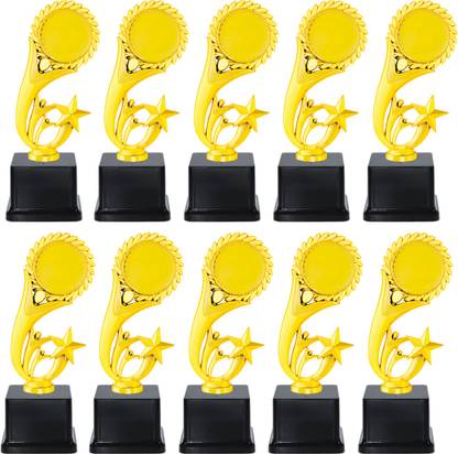 SPELLBALE 10 Pack of Trophy for School Events, Functions, Award (T-17) Trophy