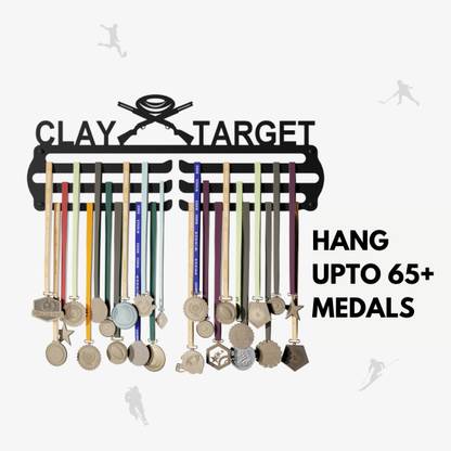 Glory Medal Hangers_Clay Target_Wall Display_Metal Medal Holder Medal