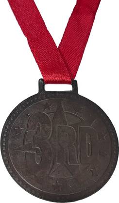 gymfreak Medals for School Competition Sports Events Set of 1 No. Bronze Medal Medal