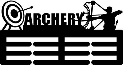 Alien Lasertech Archery Metal Medal Hanger For Home and Office (1.5 mm Thickness) Medal