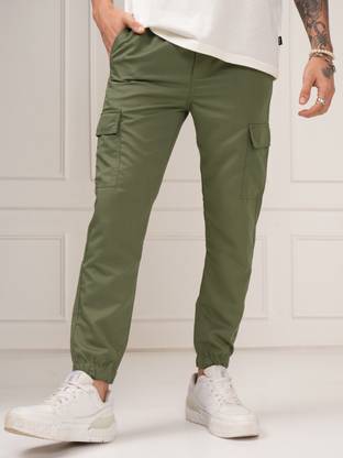 HIGHLANDER Regular Fit Men Green Trousers