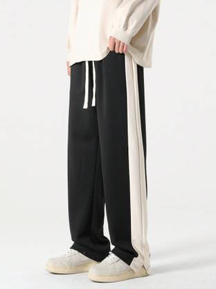Leriya Fashion Regular Fit Men Black Trousers