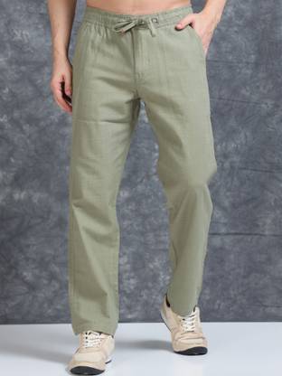 Roadster Relaxed Men Multicolor Trousers