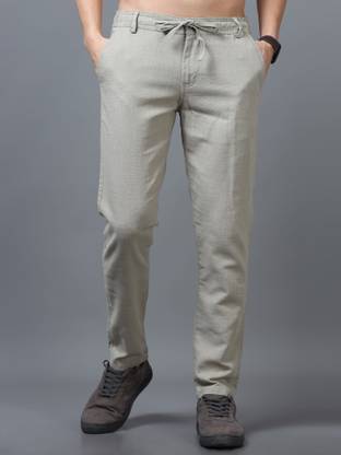 ReSLAG Regular Fit Men Gold Trousers