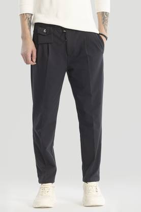 Snitch Relaxed Men Blue Trousers
