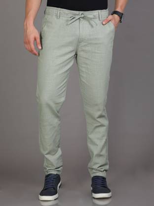 ReSLAG Regular Fit Men Light Green Trousers
