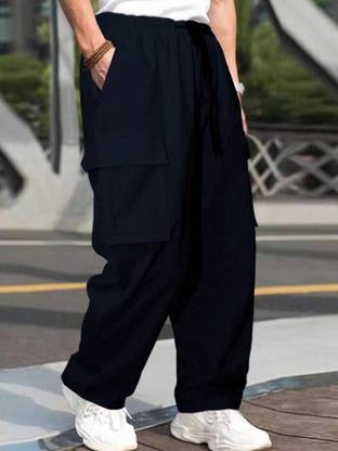 Leriya Fashion Regular Fit Men Blue Trousers